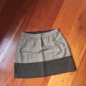J.Crew Houndstooth skirt